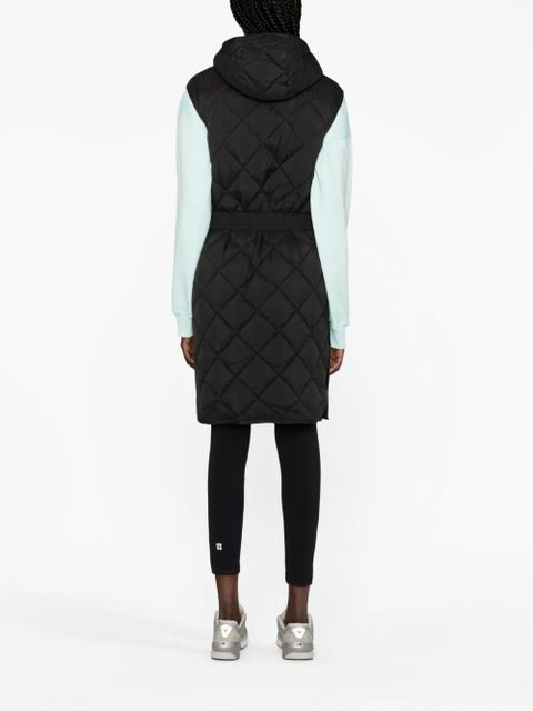 TWINSET hooded padded gilet - Black