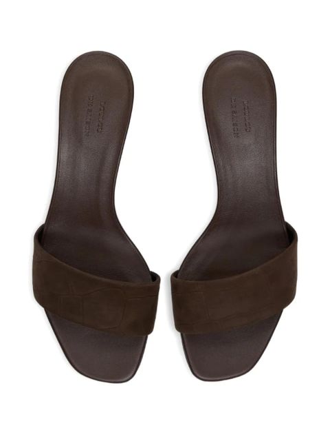 LouLou de Saison Sarafina thick-strap sandals - Brown