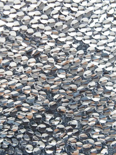 16Arlington sequin split trousers - Silver