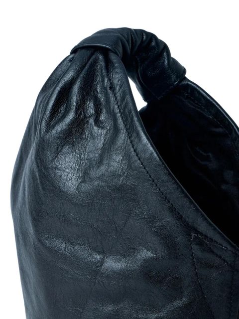 OUR LEGACY Fofinho Drip leather shoulder bag - Black