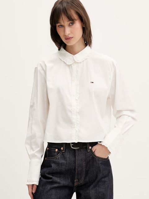 Tommy Jeans koszula damska bawełniana - zdjęcie produktu nr 1