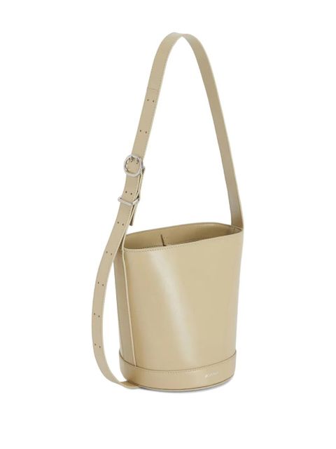 Jil Sander Cannolo bucket bag - Neutrals