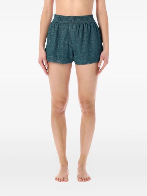 Oséree Lumière button shorts - Blue - zdjęcie produktu nr 1