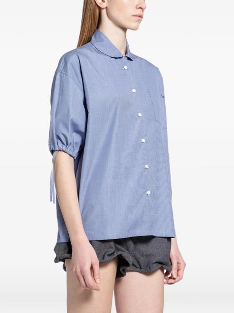 Prada chest-pocket shirt - Blue - zdjęcie produktu nr 2
