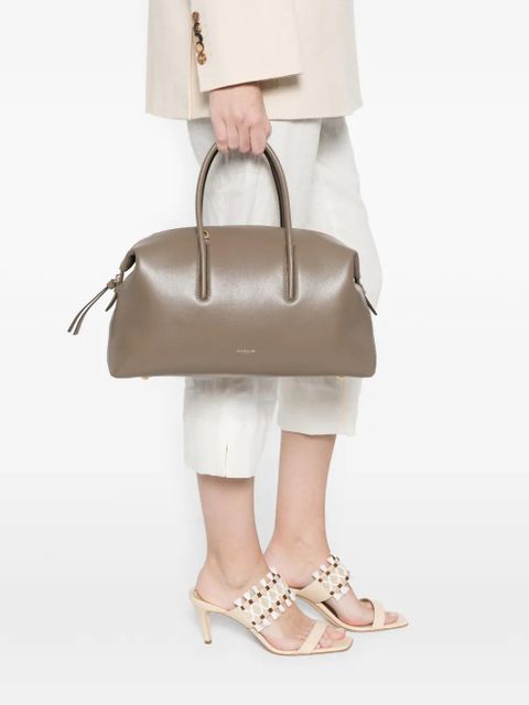 DeMellier The Midi Stockholm top handle leather tote bag - Neutrals - zdjęcie produktu nr 2
