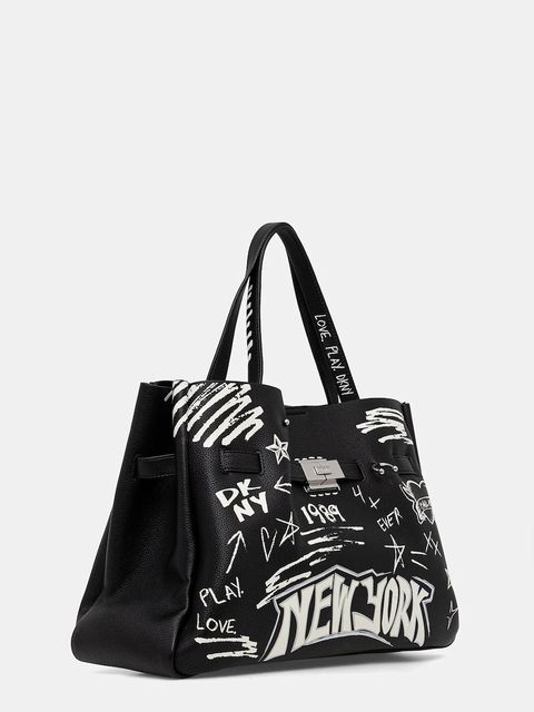 Dkny torebka kolor czarny R54DDK43 - zdjęcie produktu nr 2