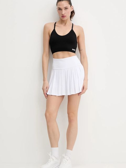 Dkny spódnica kolor biały mini rozkloszowana DP6K1012 - zdjęcie produktu nr 2