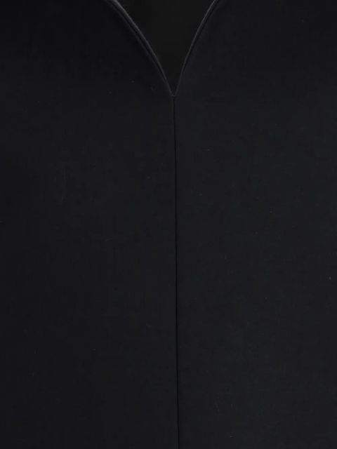 Balenciaga Vareuse V-neck dress - Black