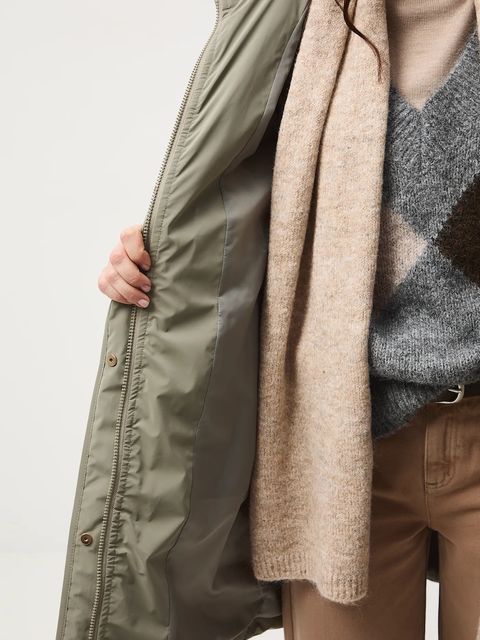 Medicine płaszcz damski kolor zielony