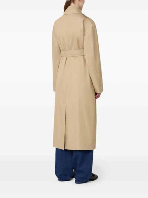 Max Mara belted cotton trench coat - Neutrals - zdjęcie produktu nr 2