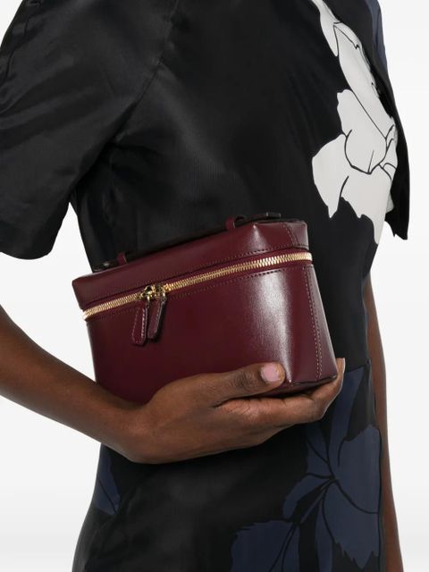 Victoria Beckham Vanity zip-round mini bag - Red - zdjęcie produktu nr 2