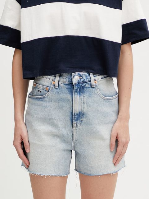 Tommy Jeans szorty damskie jeansowe - zdjęcie produktu nr 1