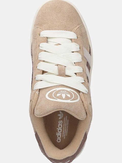 adidas Originals sneakersy zamszowe Campus 00S Twist damskie kolor beżowy JR5752