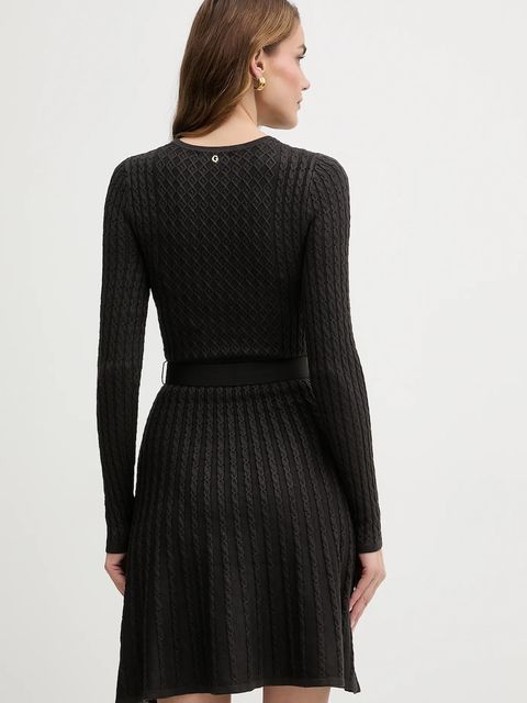 Guess sukienka HANA kolor brązowy mini dopasowana W5BK68 Z2YJ2