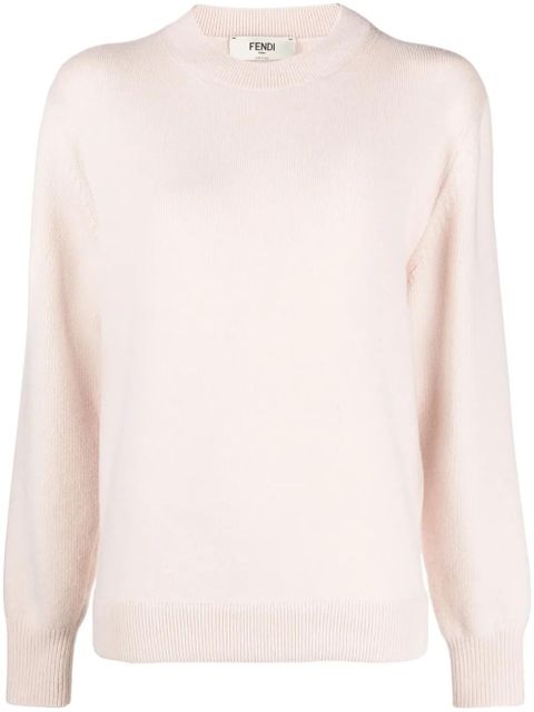 FENDI crew-neck jumper - Neutrals - zdjęcie produktu nr 1