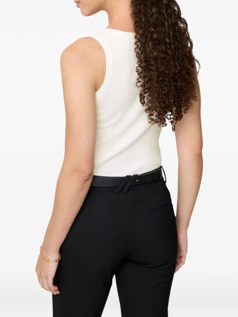 Burberry adjustable-drawcord tank top - Neutrals - zdjęcie produktu nr 2