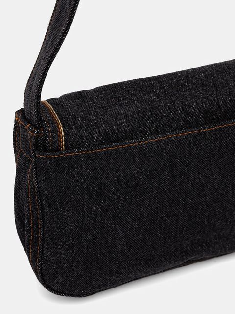 Levi's torebka jeansowa kolor czarny 004CG