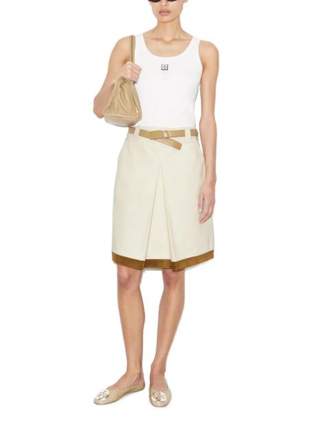Tory Burch denim skirt - Neutrals