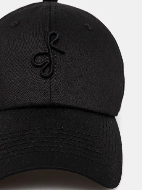 Ruslan Baginskiy czapka z daszkiem kolor czarny gładka BSB033-CP-PWRB