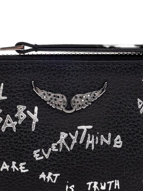 Zadig&Voltaire leather wallet - Black