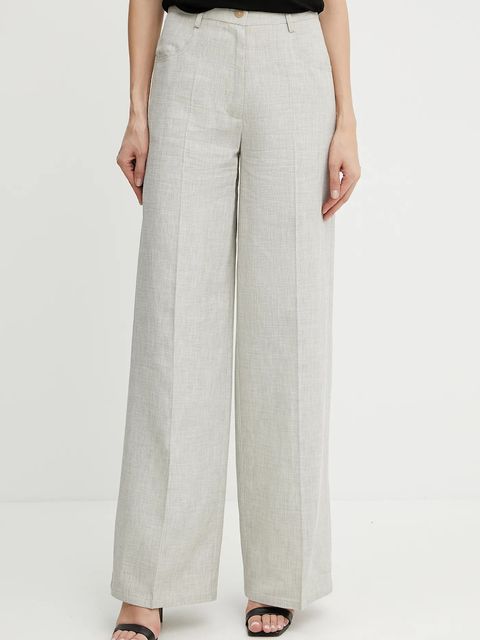 Forte Forte spodnie z domieszką lnu - zdjęcie produktu nr 1