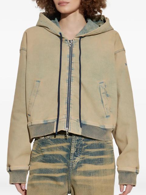 Diesel zip-up hoodie - Green