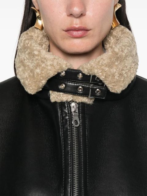 Nanushka cropped jacket - Black