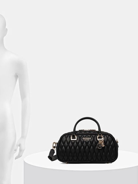 Guess torebka VALLA kolor czarny HWQG81 22050 - zdjęcie produktu nr 2