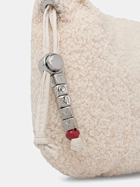 Tommy Jeans torebka kolor beżowy AW0AW18077