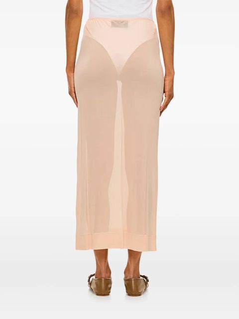 Simone Rocha translucent skirt - Neutrals
