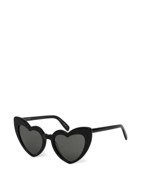 Saint Laurent Eyewear heart-frame sunglasses - Black - zdjęcie produktu nr 2