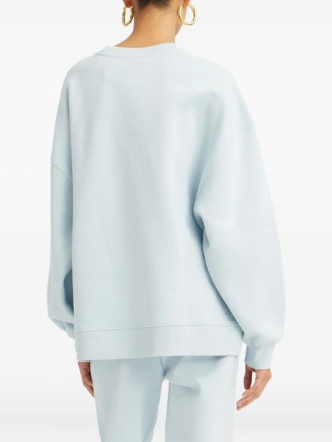 ROTATE BIRGER CHRISTENSEN embroidered-logo sweatshirt - Blue