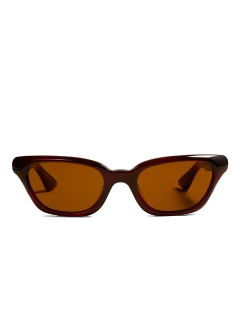 KHAITE geometric-frame sunglasses - Red - zdjęcie produktu nr 1