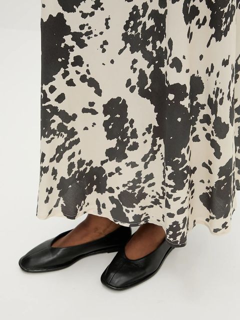 Answear.LAB spódnica kolor czarny maxi prosta - zdjęcie produktu nr 2