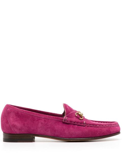 Gucci suede loafers - Purple
