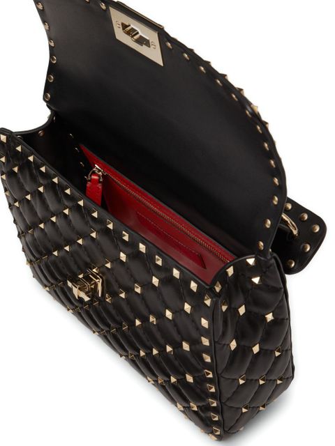 Valentino Garavani medium Rockstud Spike shoulder bag - Black