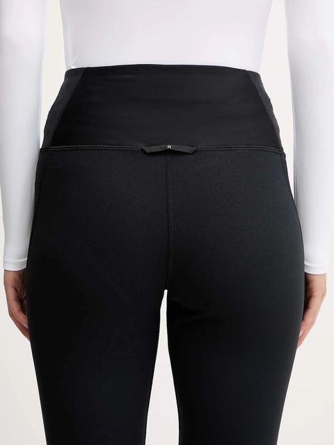 Haglöfs legginsy sportowe Rosson damskie kolor czarny gładkie 607785