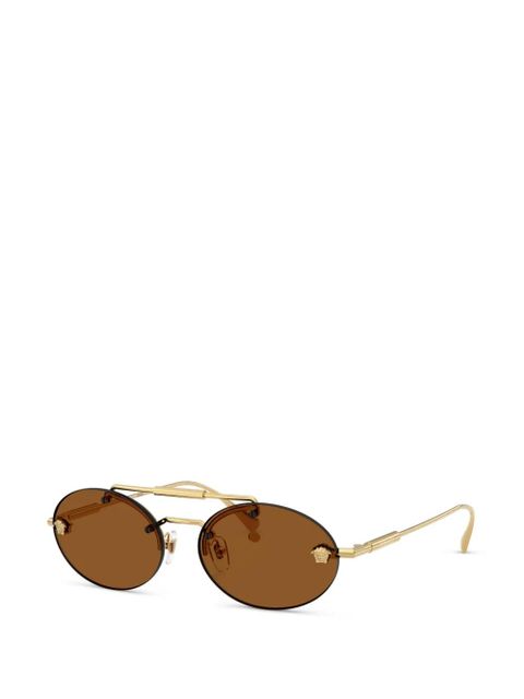 Versace Eyewear metal round-frame sunglasses - Gold - zdjęcie produktu nr 2