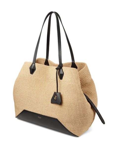 Jimmy Choo large Diamond tote bag - Neutrals