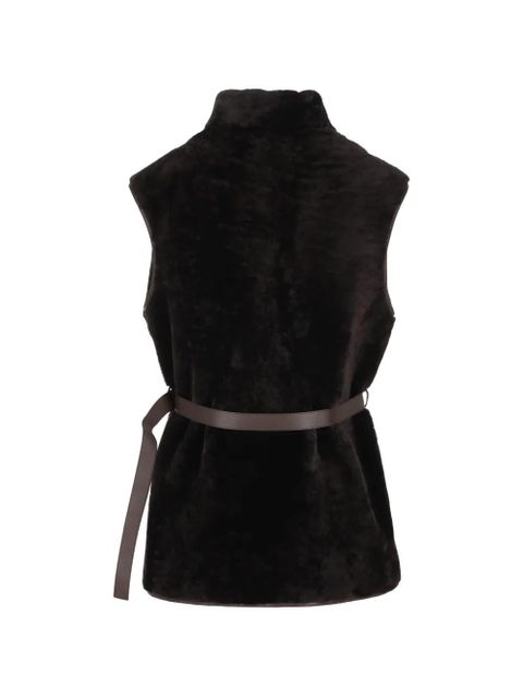 Tod's zip-belt waistcoast - Black - zdjęcie produktu nr 2