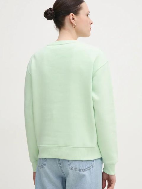 Tommy Hilfiger bluza damska kolor zielony z nadrukiem WW0WW39791 - zdjęcie produktu nr 2