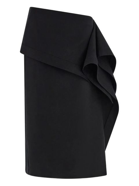 Ferragamo asymmetric skirt - Black - zdjęcie produktu nr 1