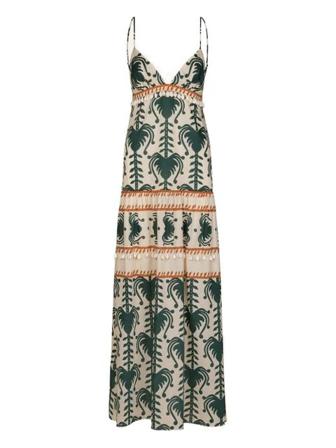 Johanna Ortiz Keeper printed dress - Neutrals - zdjęcie produktu nr 1