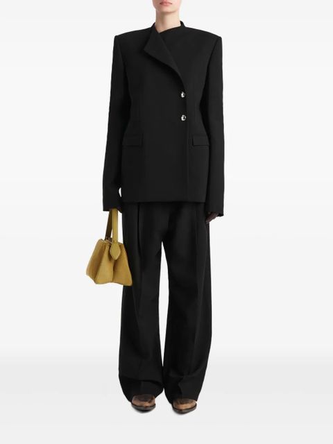 KHAITE button jacket - Black