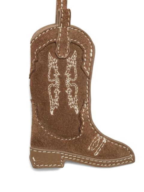 Zadig&Voltaire Tex keyring - Brown