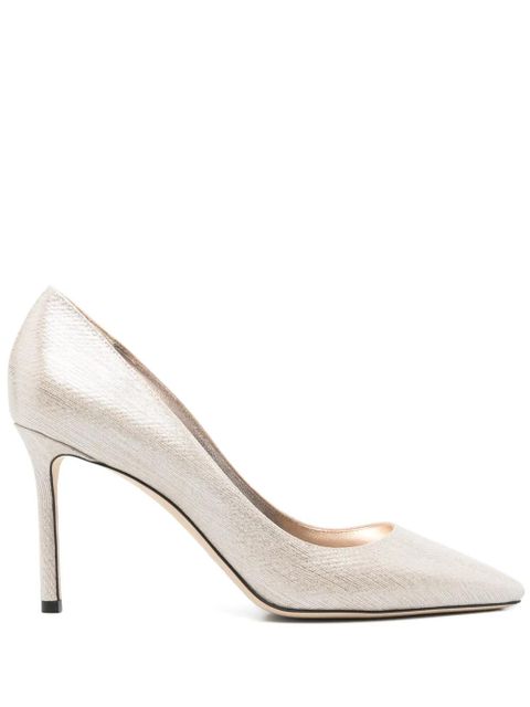 Jimmy Choo 85mm Romy pumps - Neutrals - zdjęcie produktu nr 1