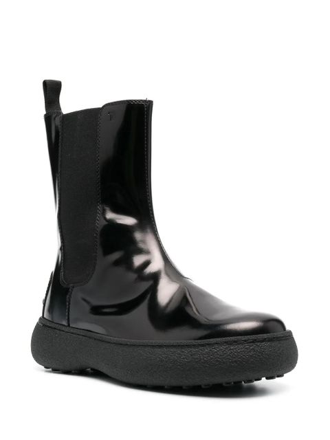 Tod's elasticated ankle boots - Black - zdjęcie produktu nr 2