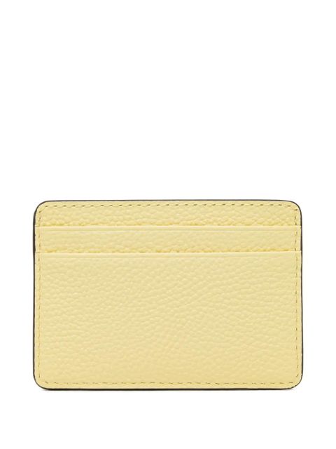 Michael Kors leather card holder - Yellow - zdjęcie produktu nr 2