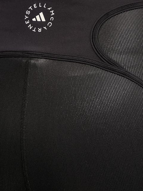 adidas by Stella McCartney legginsy treningowe TruePurpose damskie kolor czarny z nadrukiem JM8462