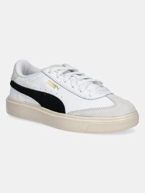 Puma sneakersy skórzane Lajla T-toe kolor biały 397734 - zdjęcie produktu nr 1